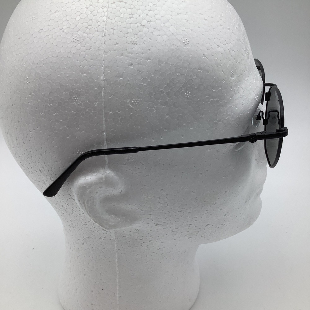 CIRCULR Hexagonal Matte Black Metal Sunglasses Cat 3 Lenses New - Picture 5 of 9